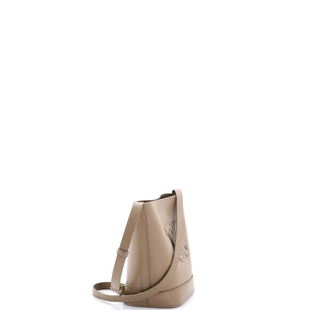 Celine Cuir Triomphe Bucket Bag Leather #223869C22B - Picture 2 of 6